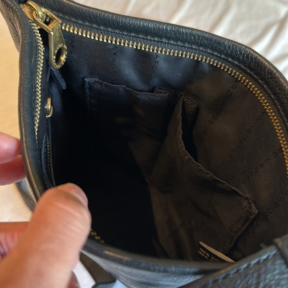 Marc Jacobs Black Leather Crossbody Bag - Picture 5 of 6